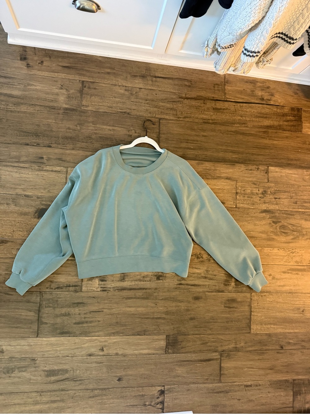 Lululemon Athletica Relaxed Crewneck Sweatshirt - Sage